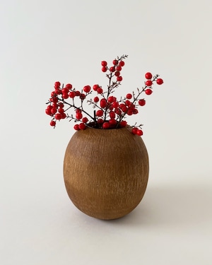 マンゴーウッド スクラッチ ベース｜Mango Wood Scratch Vase