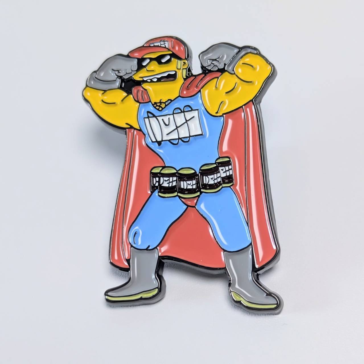 送料無料! ★ピンズ PINS★ピンバッジ 【 The Simpsons( ザ シンプソンズ )】ダフマン〚アメリカン雑貨 アメトイ〛