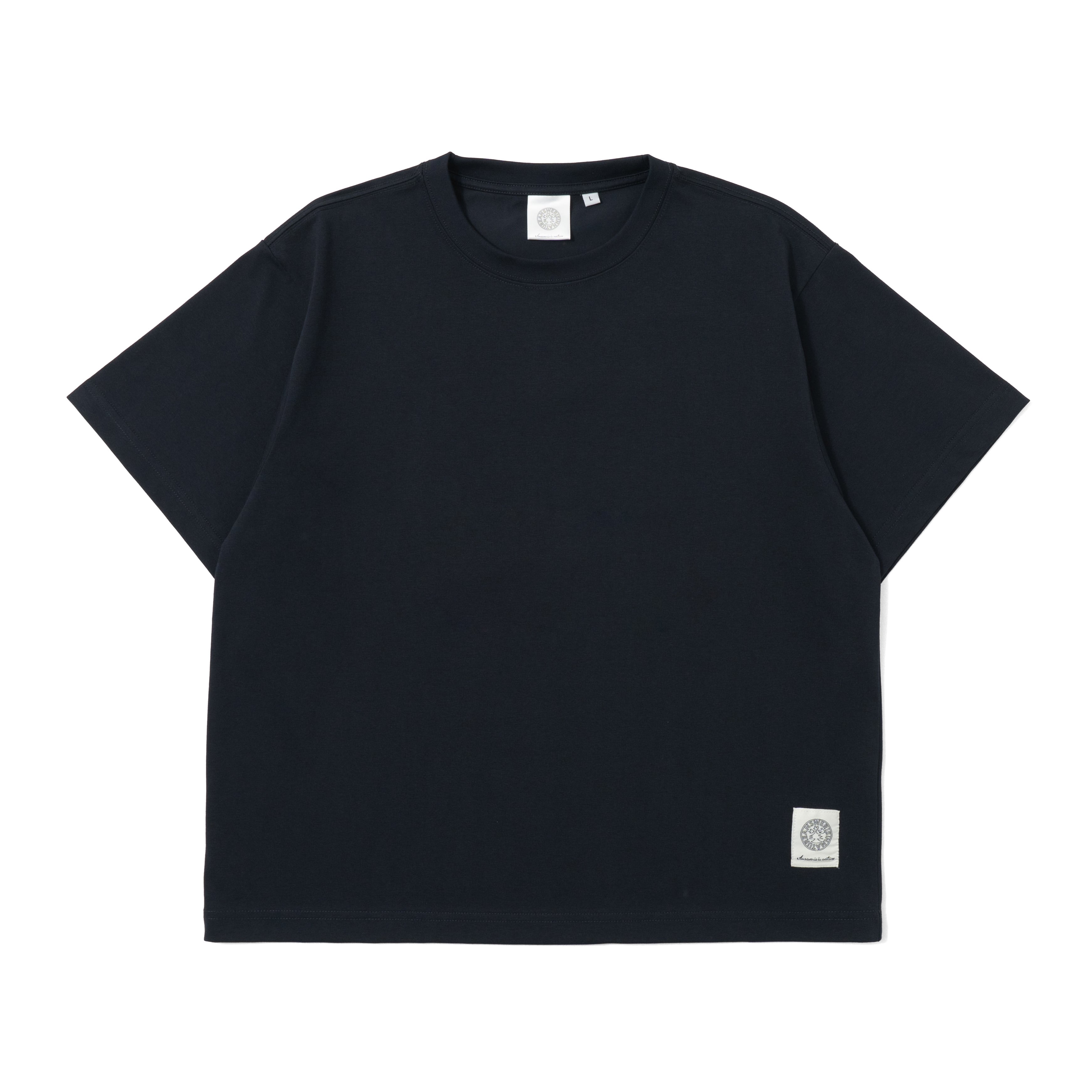 TECH COTTON S/S TEE Navy