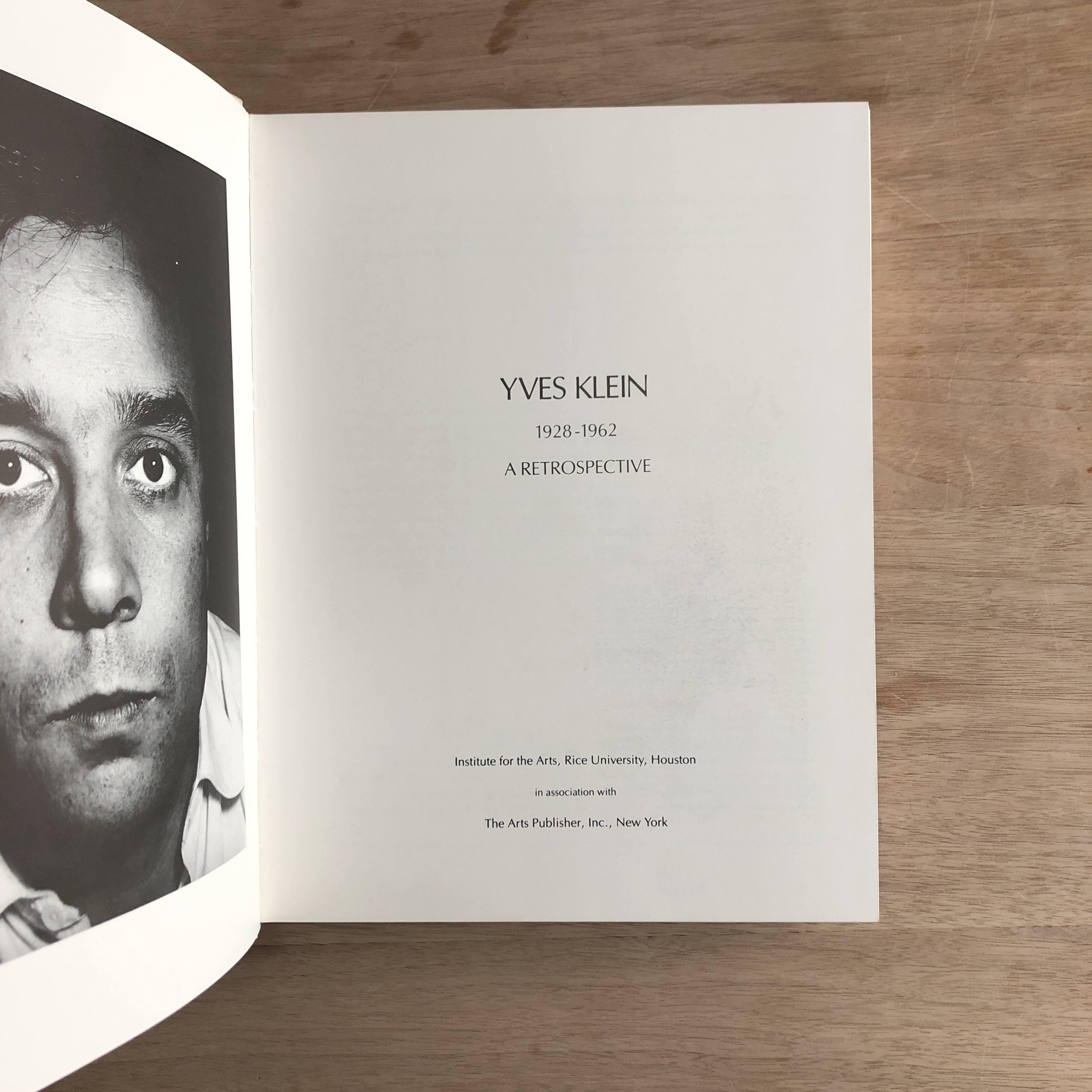 アート・デザイン・音楽 Yves  1928 - 1962. アート・デザイン・音楽 Yves Klein 1928 - 1962. アート