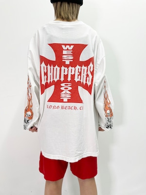 Old West Coast Choppers Long Sleeve T Shirt