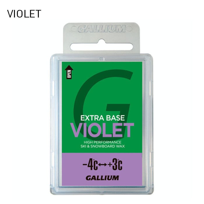 GALLIUM EXTRA BASE ガリウム ワックス GREEN BLUE VIOLET PINK ベース