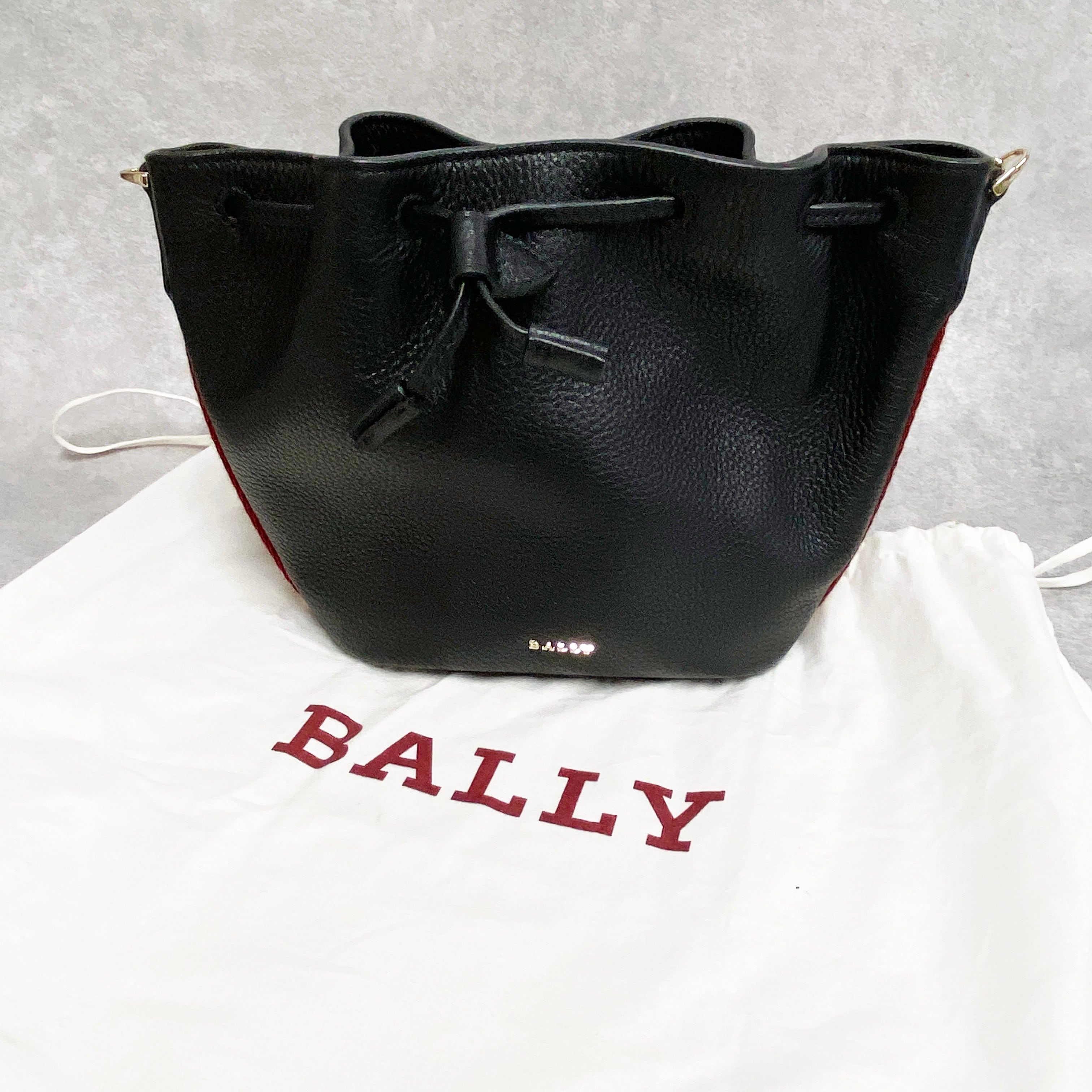 BALLY バリー 巾着ショルダー ブラック 7062-202205 | rean