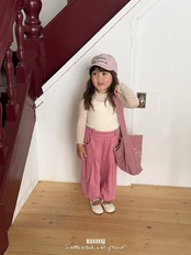韓国子供服 / BANANA J / 26Autumn / ダブルストラップトップ / 秋服 / キッズ *XS~JS*