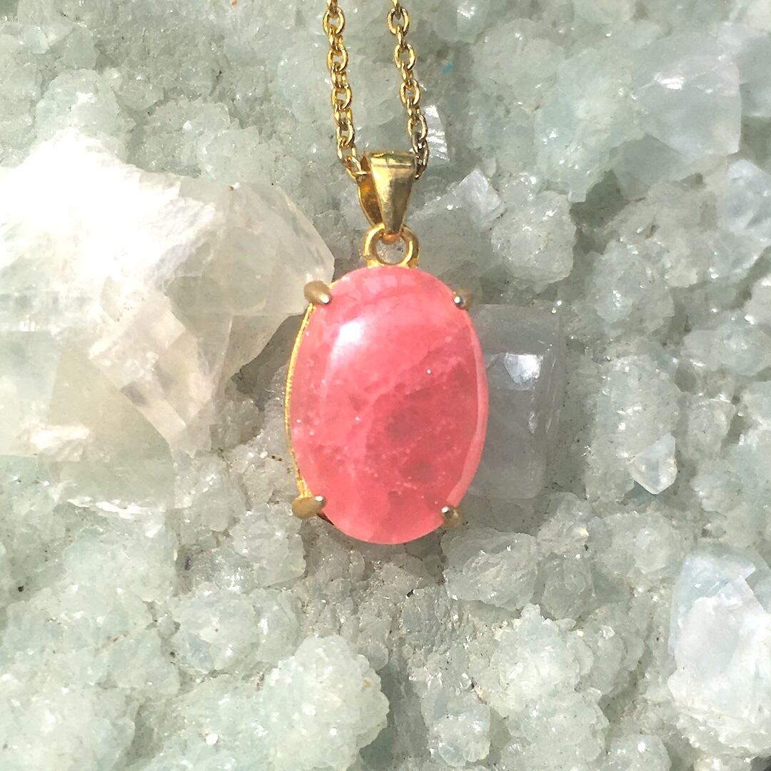 【一点物】✦⋆.·Eternal Rose ─ インカローズの14kgfネックレス⋆.·StarFlowerGallery