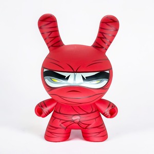 MAD NINJA RED 8" Dunny by Mad