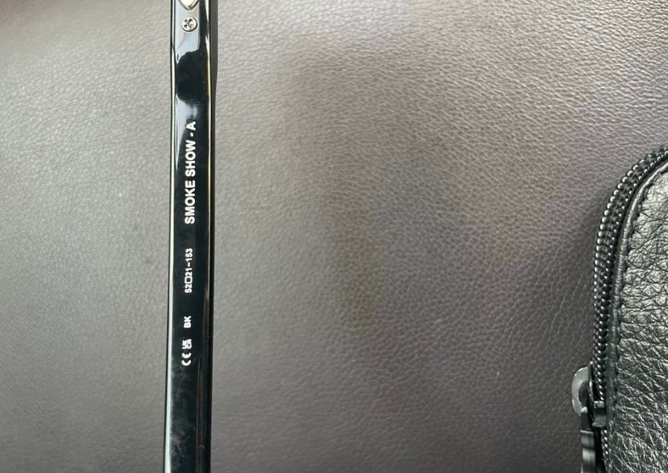 CHROME HEARTS クロムハーツ ブラックフレーム メガネ 眼鏡 | chromehearts