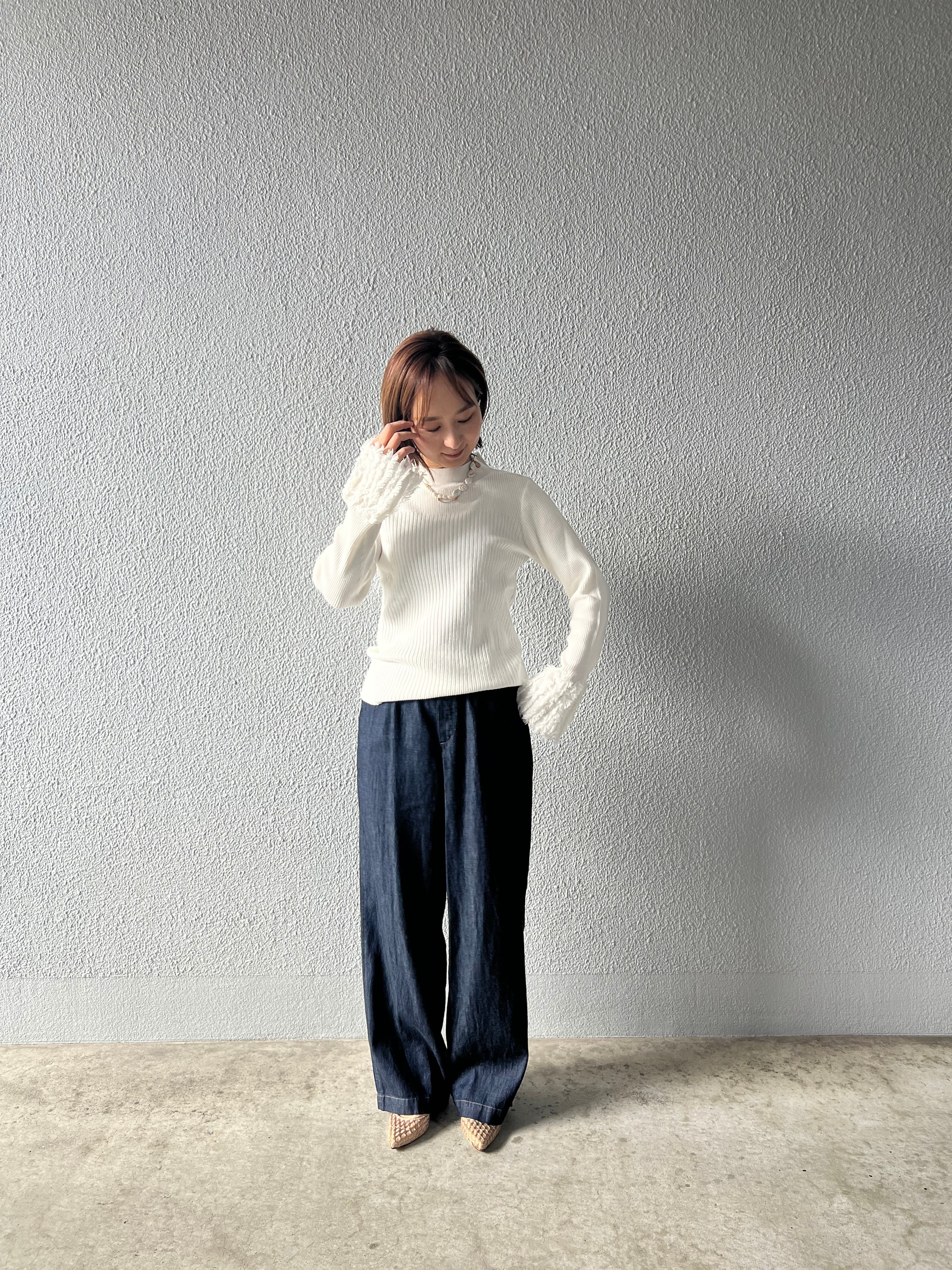 【PASSIONE】ウエストイージーライトオンスデニム　616605