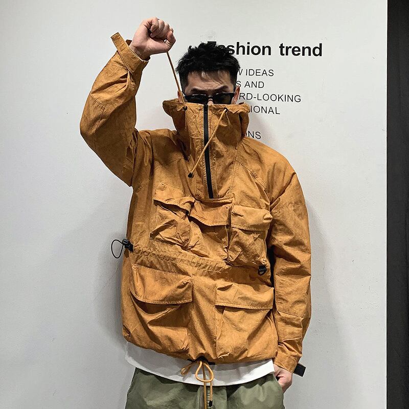 レッドジャケット フードトップス Xu_Tailang51991206255