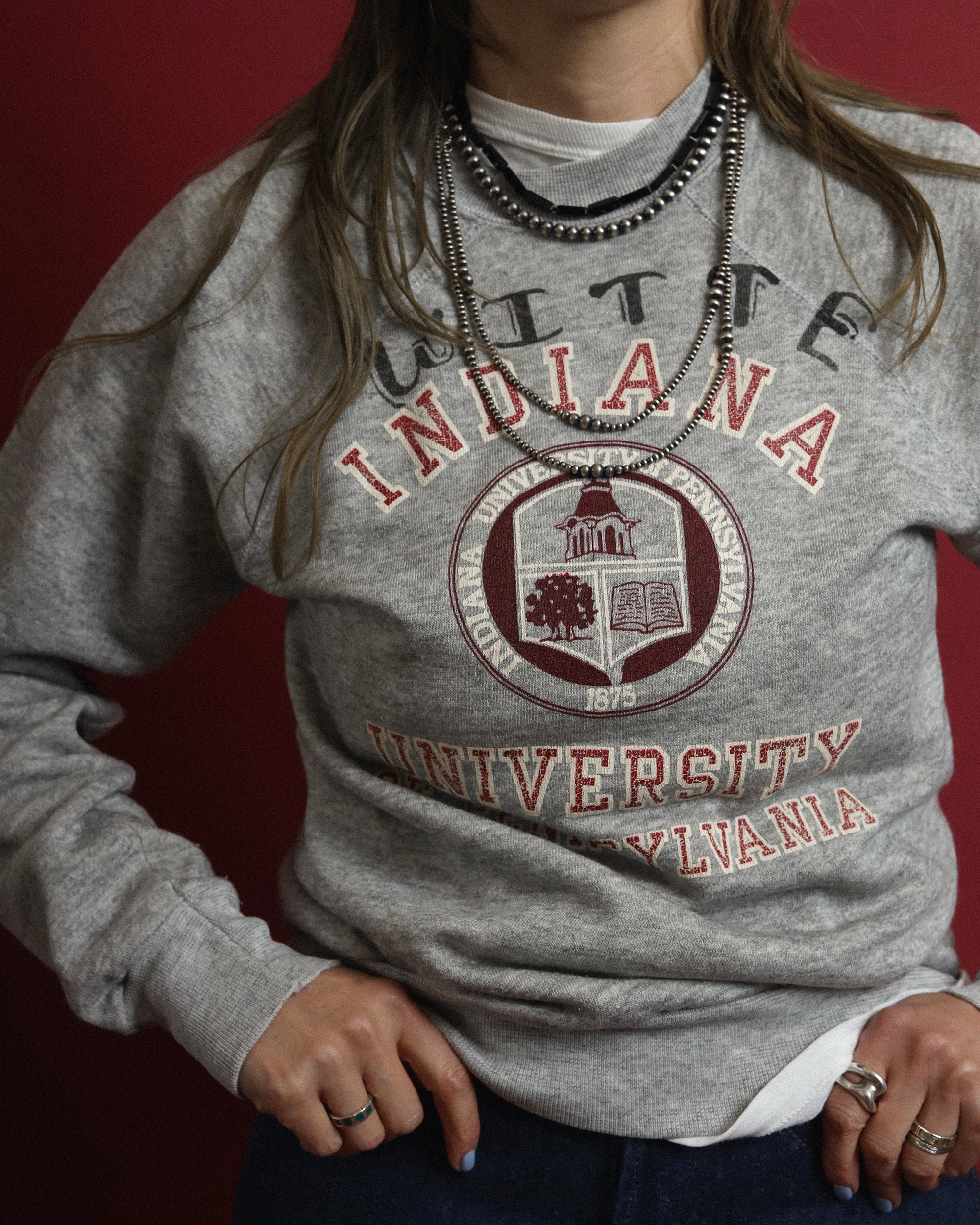 【美品】witty vintage オリジナル　トップス　スウェット 美品】witty vintage オリジナル トップス スウェット