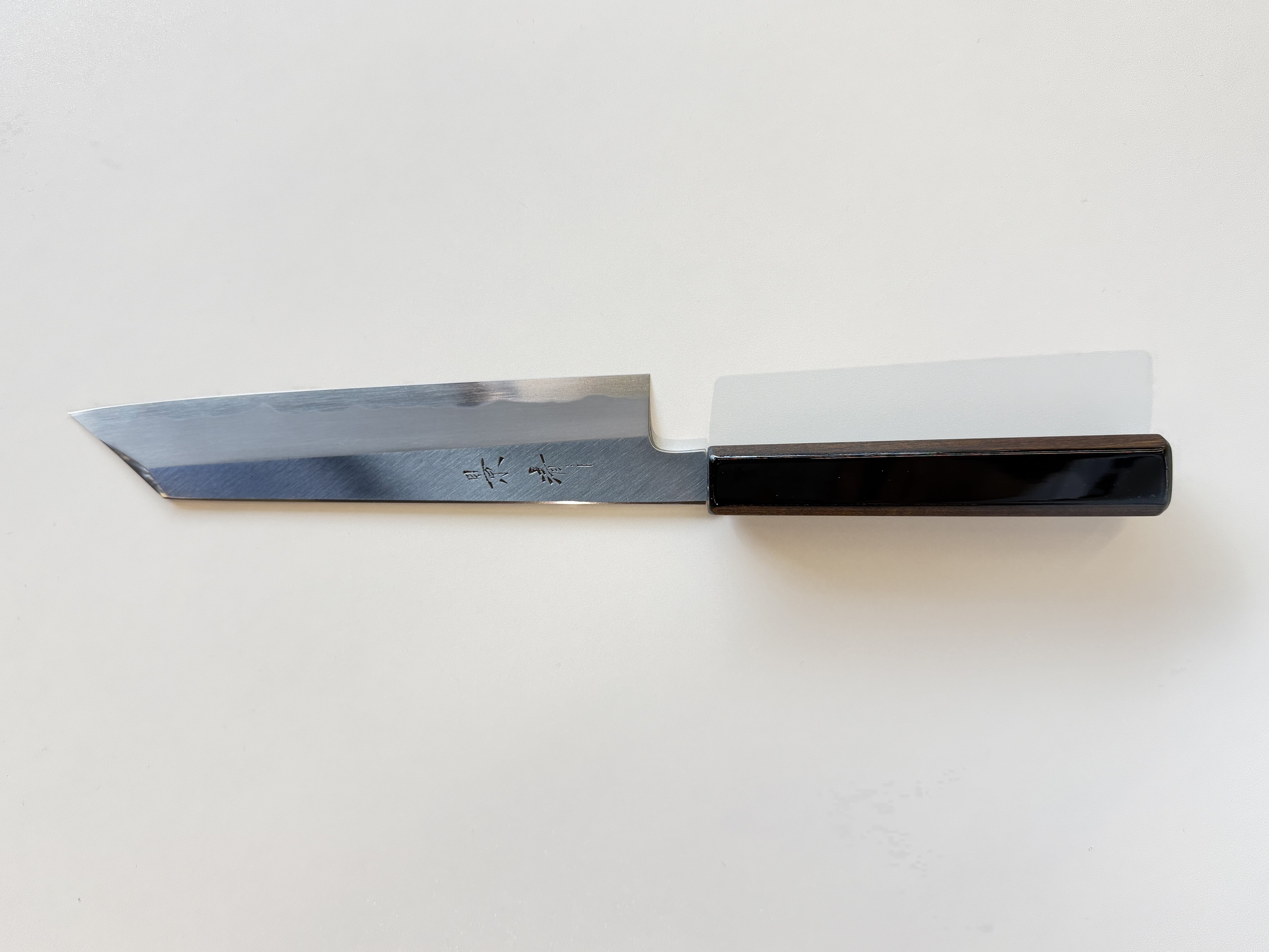 【お客様別注品】青一片刃切付210ｍｍ