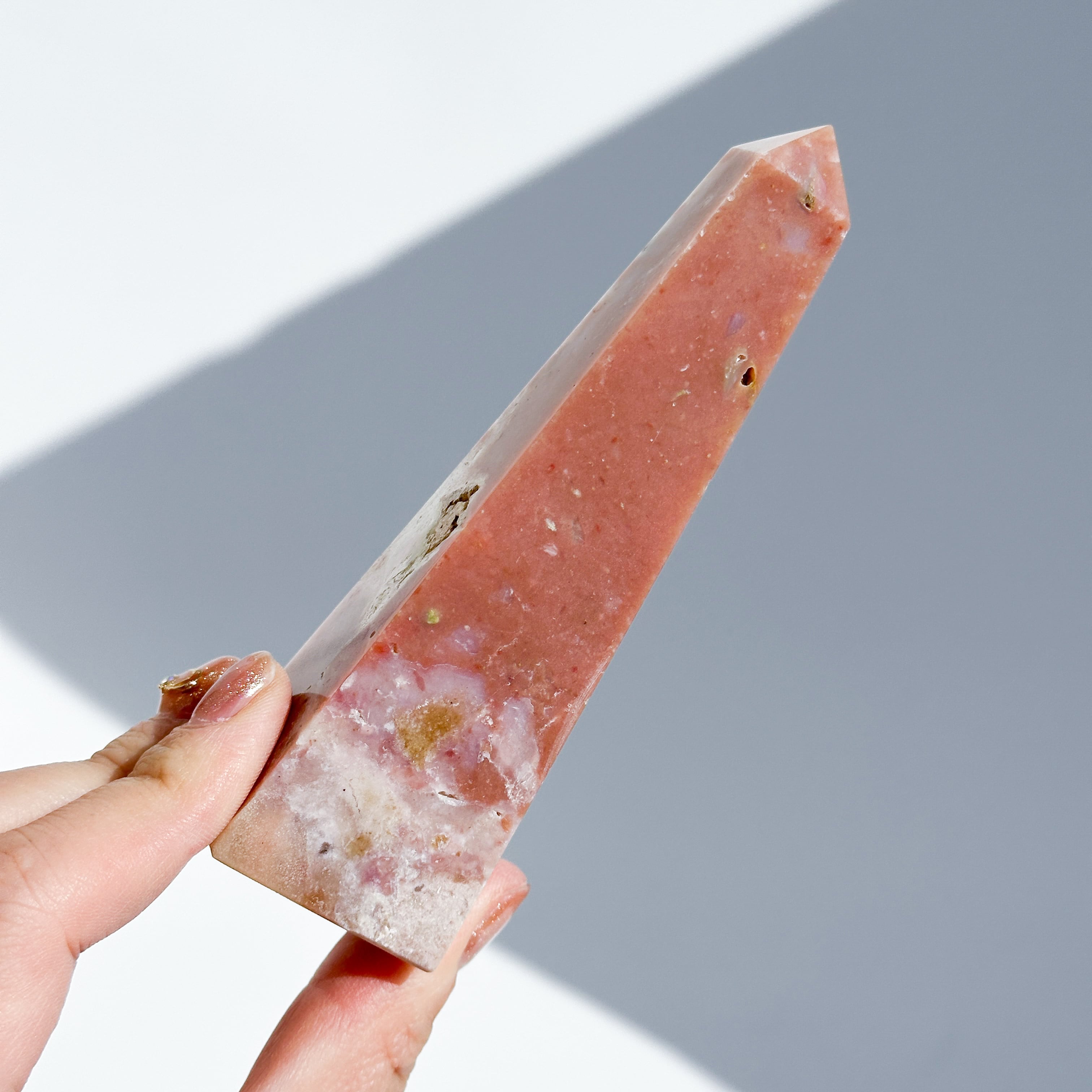 ピンクオパール タワー22♡Pink Opal♡天然石・鉱物・パワーストーン