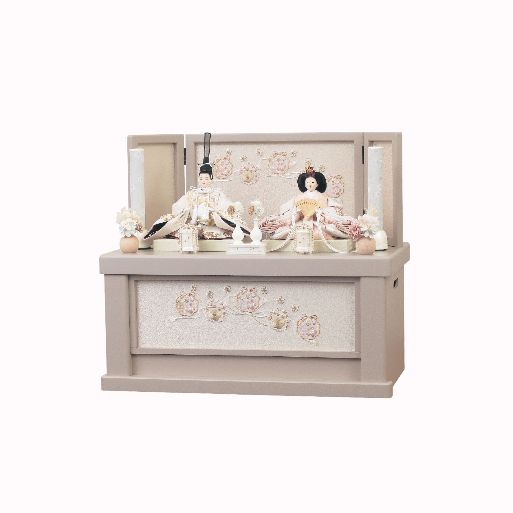雛人形<収納飾り>結菜|ひな人形