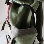 【Deadstock Item】バックパック / Convertible 2WAY Backpack/ グラスグリーン×ベージュキャンバス・ボトム