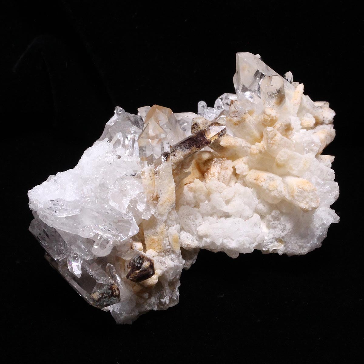 水晶 クラスター アーカンソー産 水晶 原石 一点物 272-305