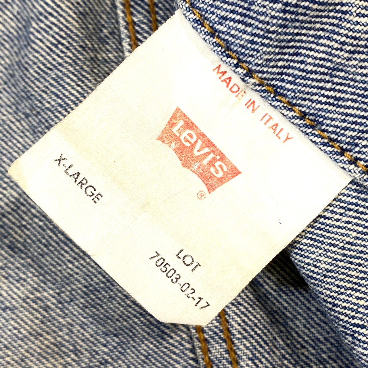 90年代 イタリア製 ビンテージ Levi