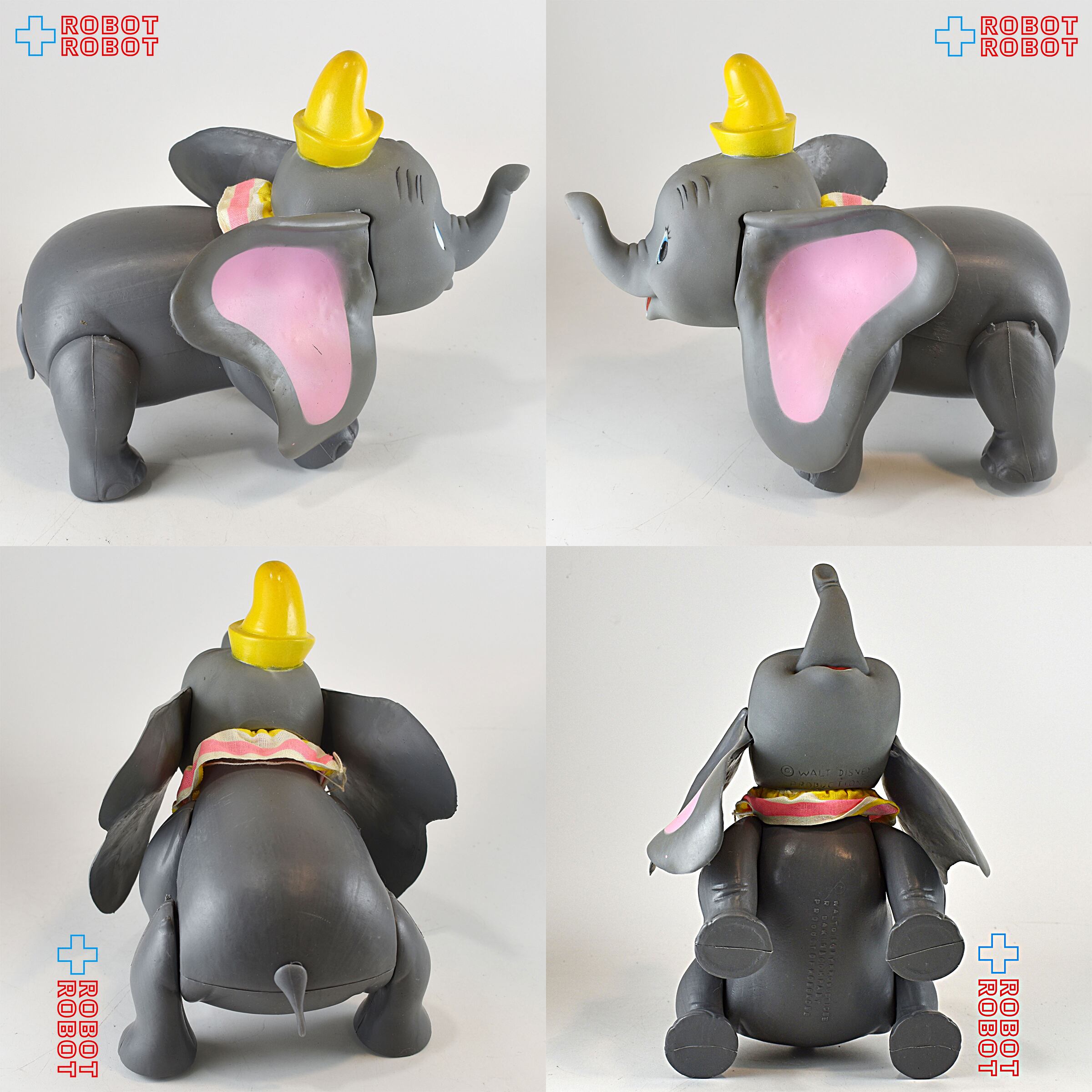 Dakin ディズニー ダンボ ビニールフィギュア メイドイン香港 1970's