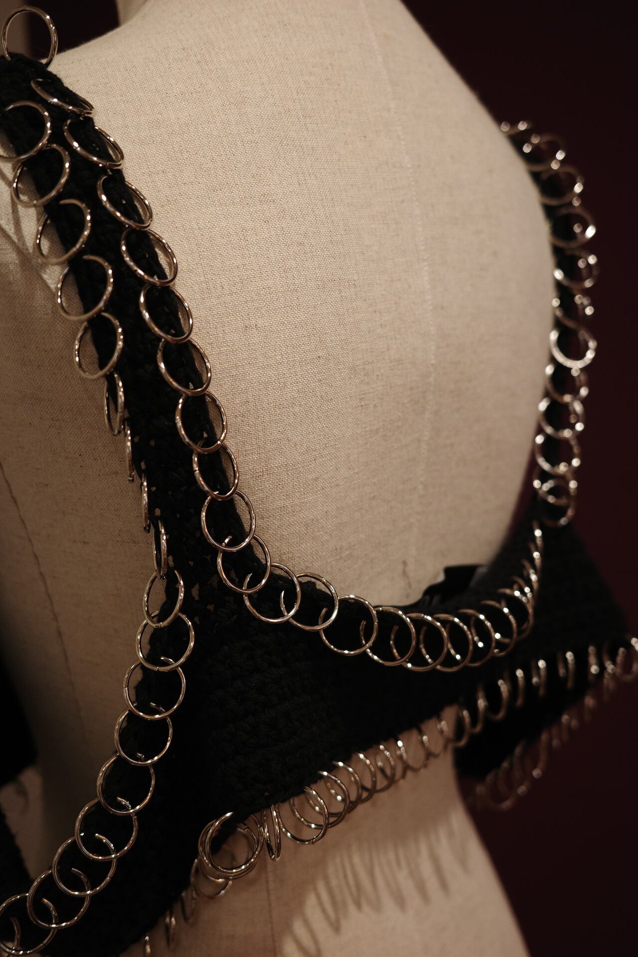 SIIILON 〈Woven Edge bustier〉 | trava