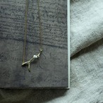 ASEEDONCLÖUD × 中村なづき│Mistletoe necklace・ヤドリギネックレス（真鍮、淡水パール）