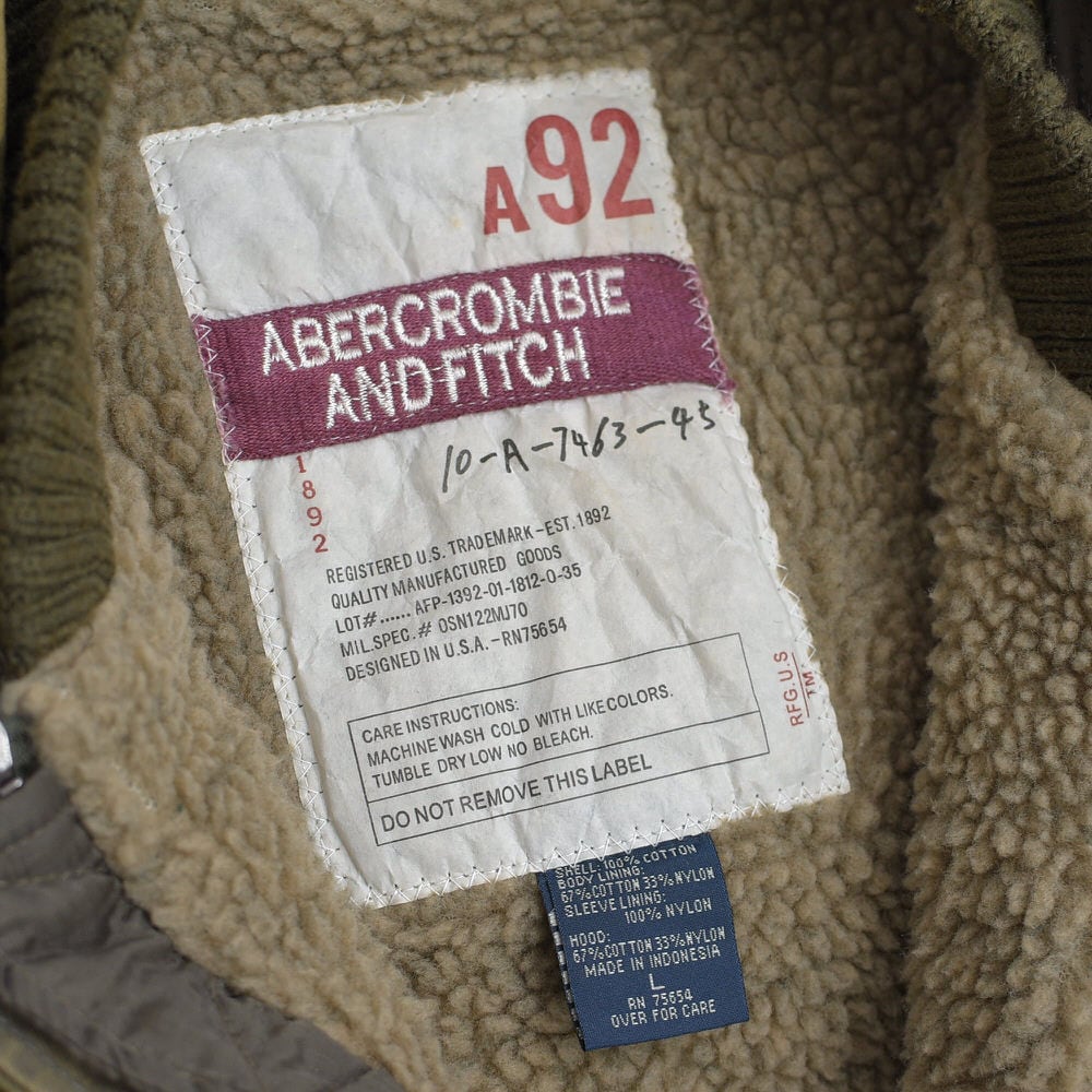 00s Abercrombie and Fitch アバクロンビー＆フィッチ M-65型 3WAY