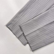 BEAUTY&YOUTH ビューティー&ユース ANKLE ウール混 ストライプ スラックス パンツ S/ライトグレー系 メンズ ユナイテッドアローズ