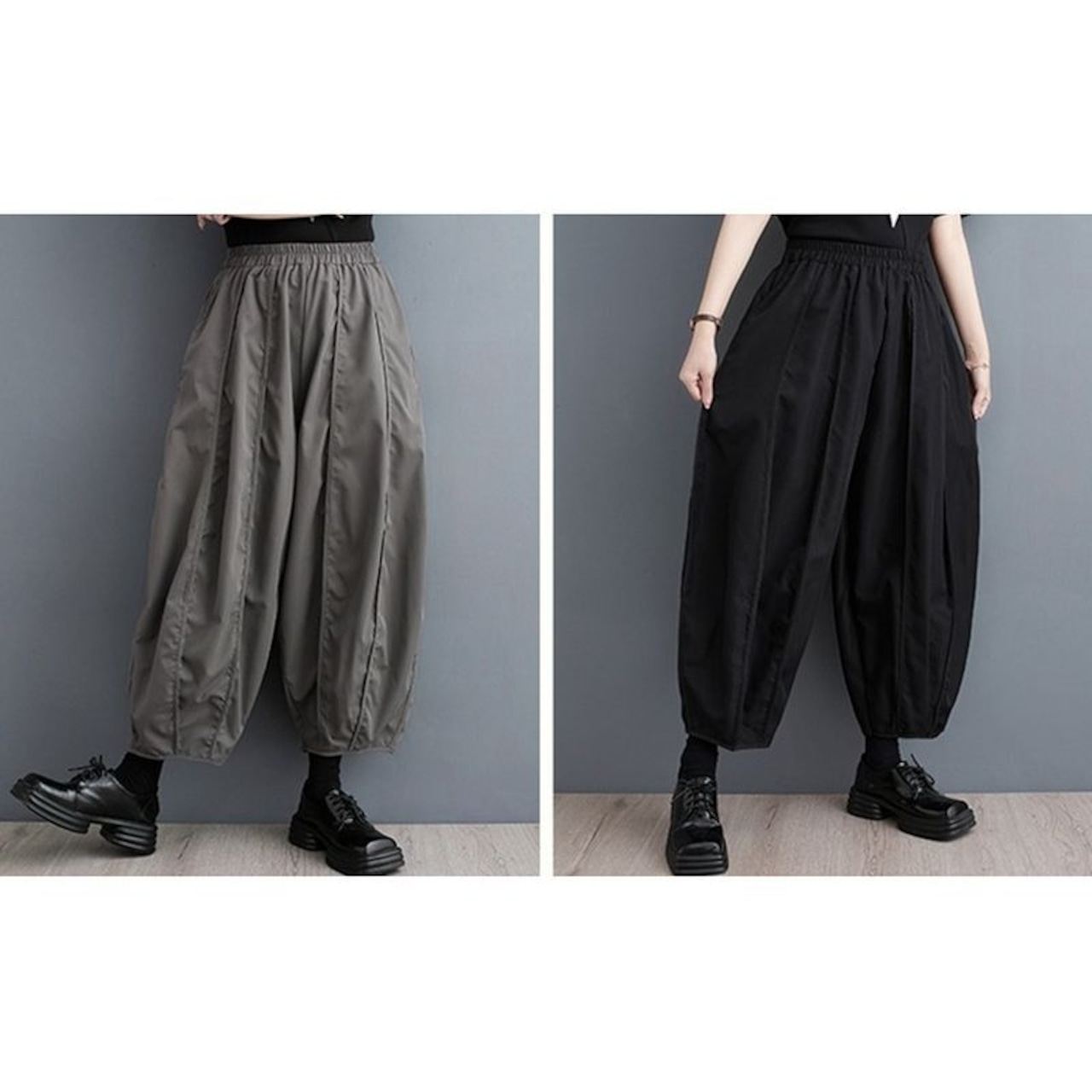 バルーン ワイドレッグ パンツ 00211