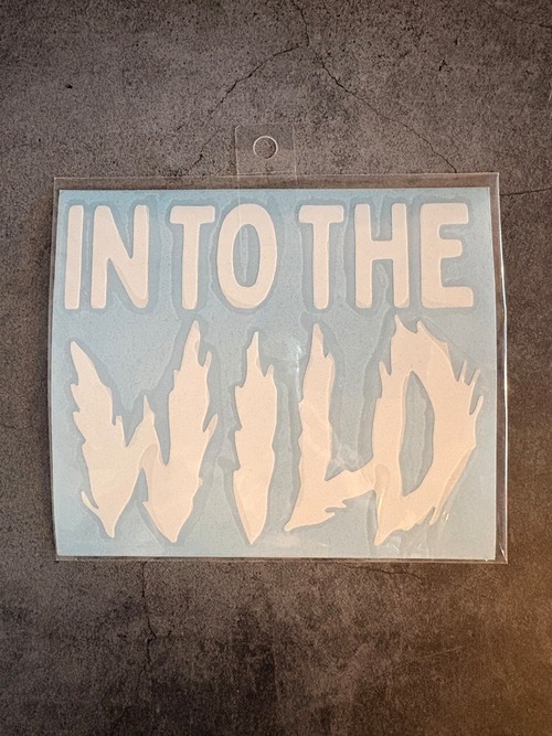 【SomAbito】IN TO THE WILDカッティングステッカー