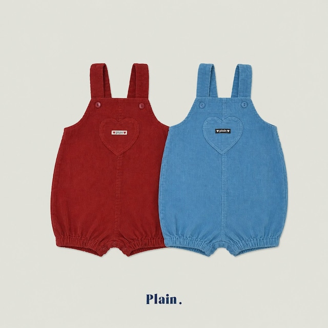 【取寄】plain|yogurt overalls|ヨーグルトオーバーオール|XS-M|kids|26 autumn
