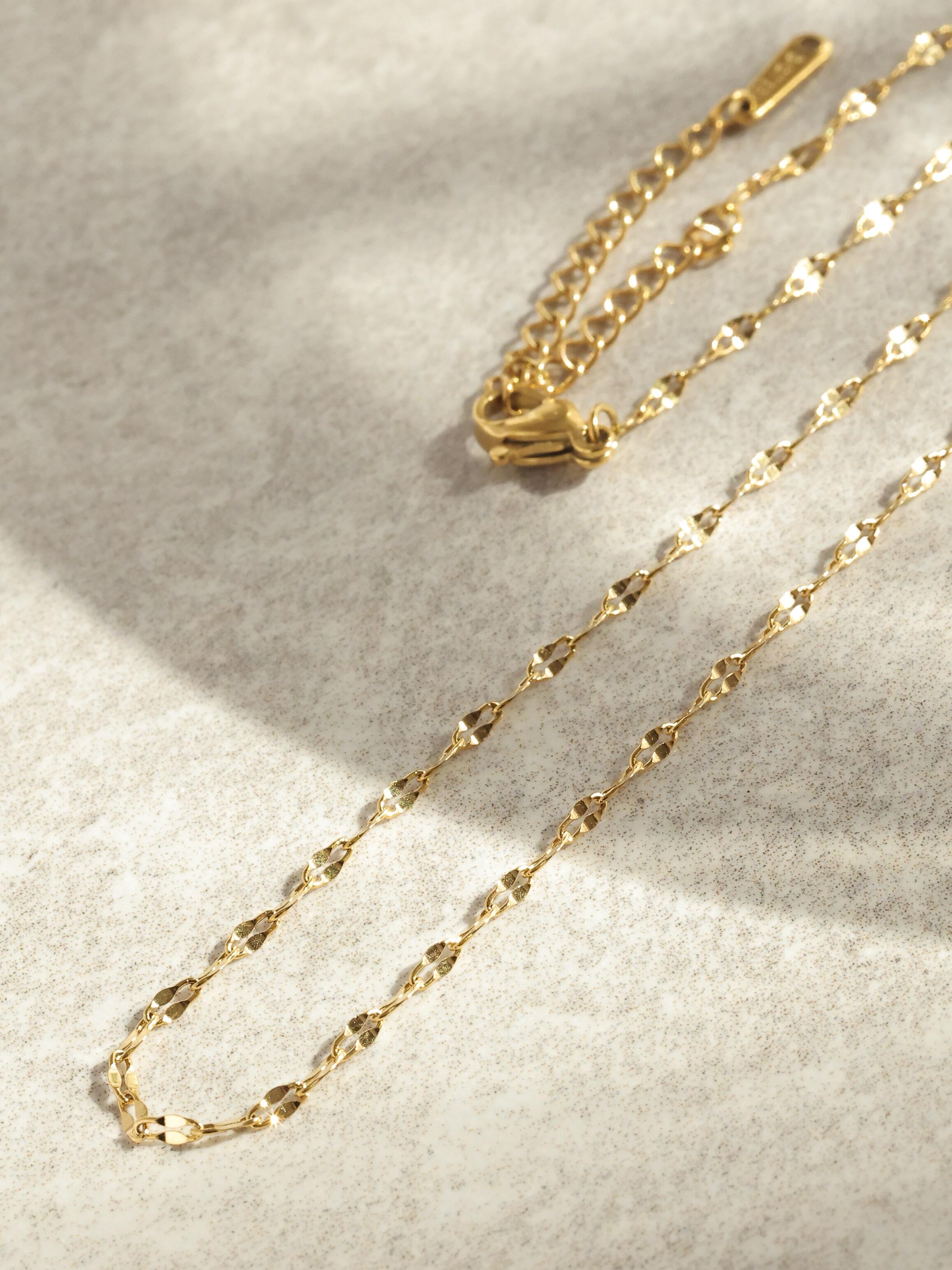 【Herlipto】Petale Chain Necklaceハーリップトゥ