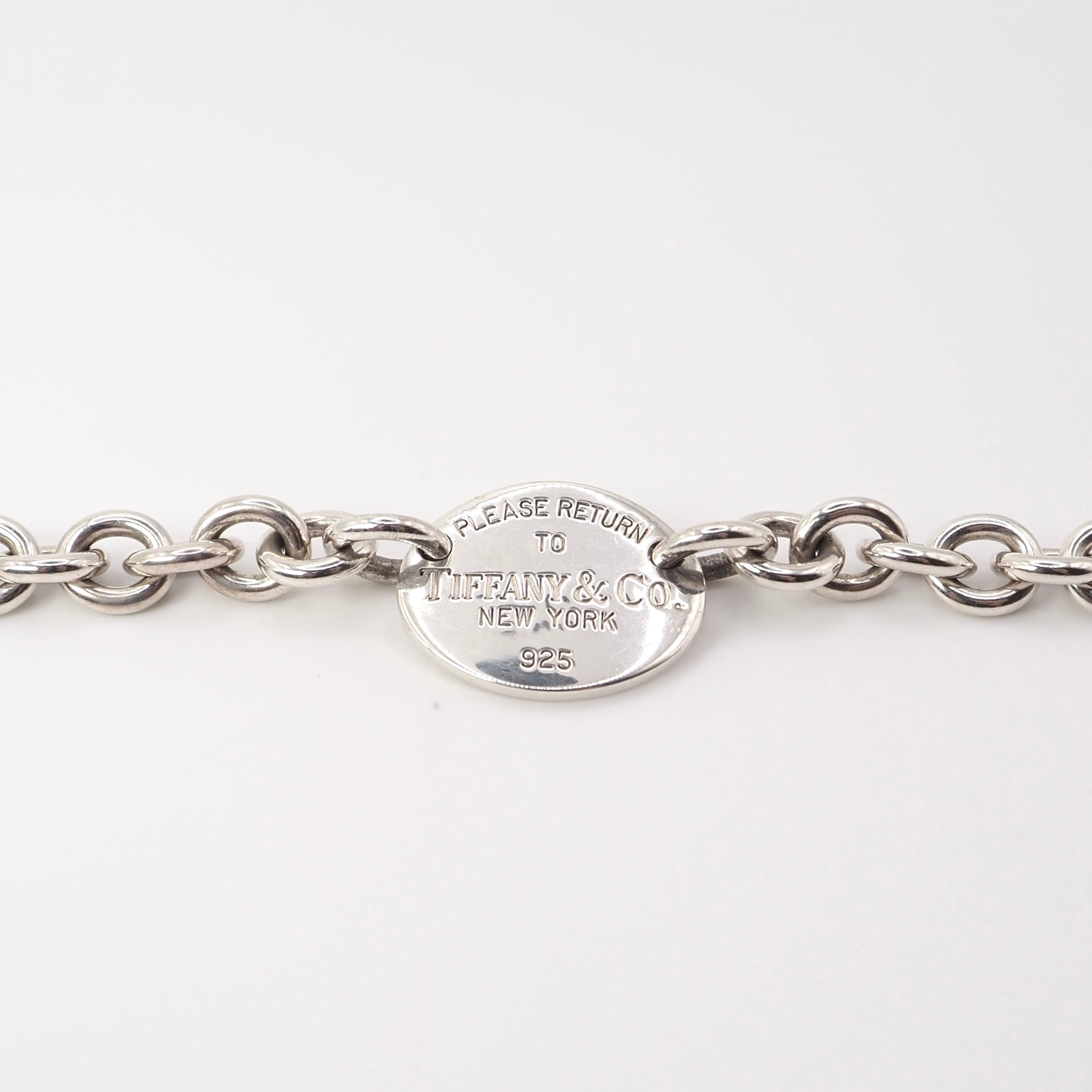 Tiffany&Co. リターントゥ オーバルタグ ブレスレット シルバー925 Tiffany&Co. リターントゥ オーバルタグ ブレスレット シルバー