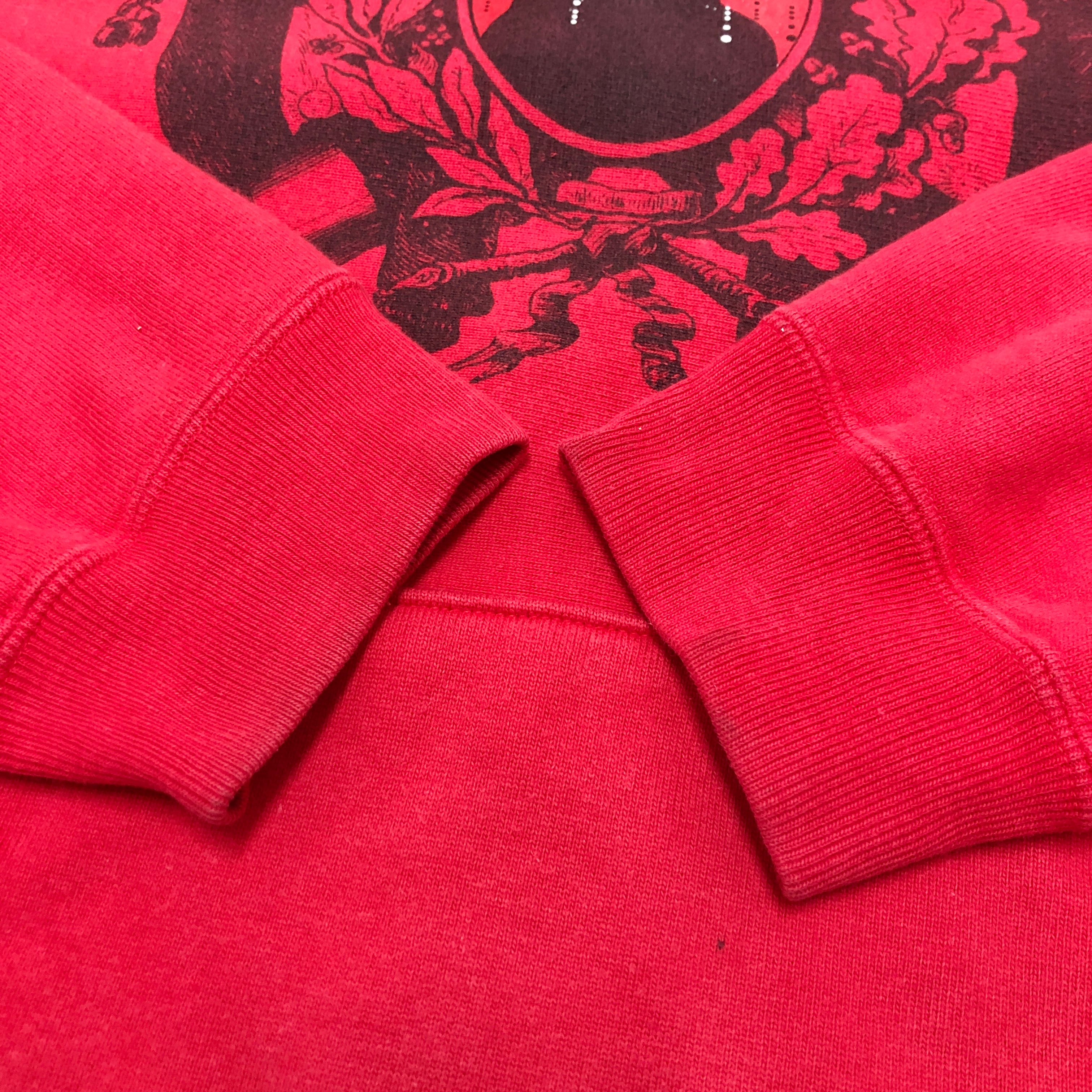 00s BAL/Character print Hoodie/L/キャラクタープリントフーディー