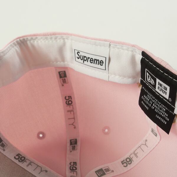 Supreme 59FIFTY ピンクキャップ Supreme Newera 59FIFTY ピンクキャップ 7 1/2 Supreme 59FIFTY