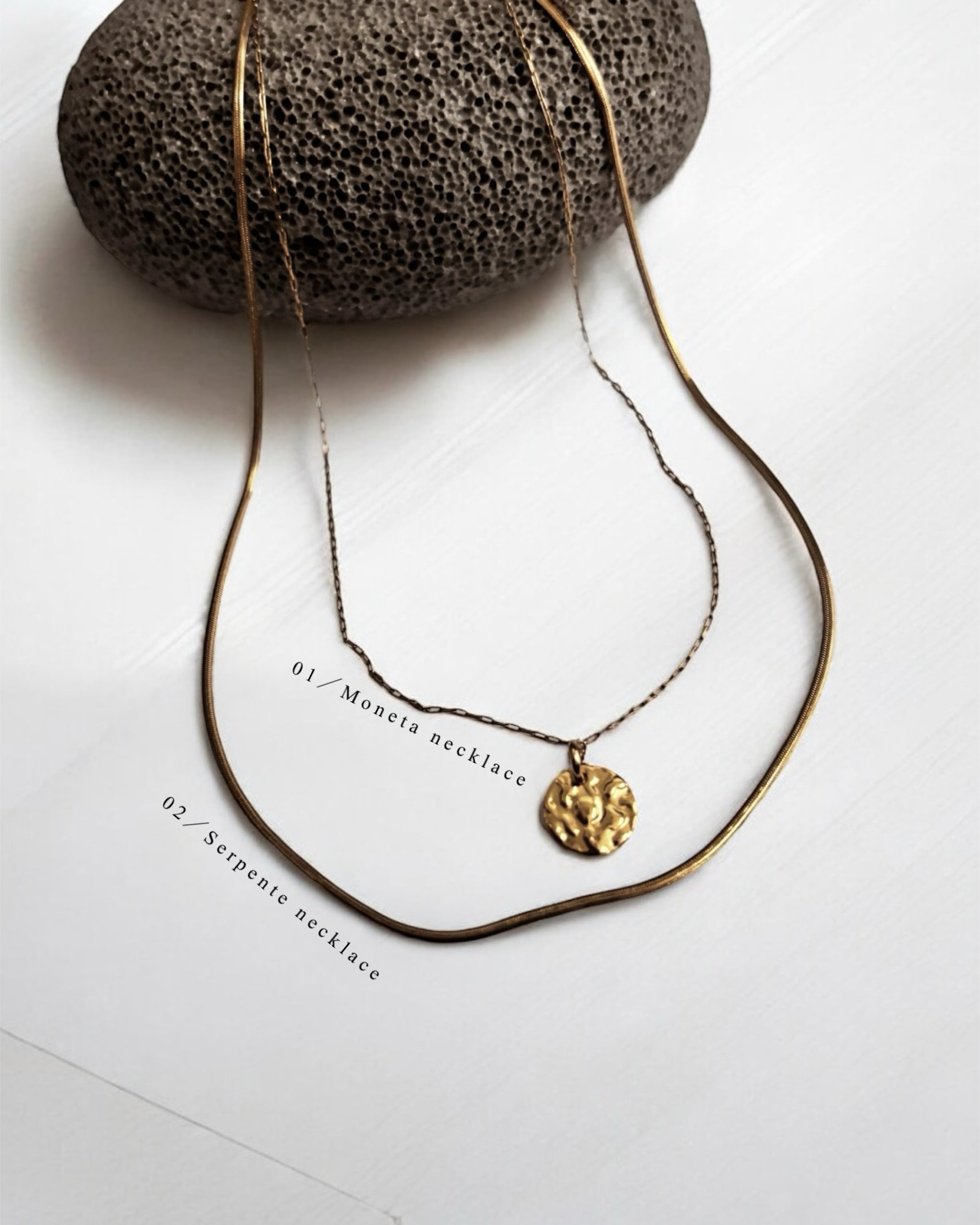 Necklace｜Moneta／Serpente