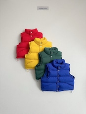 〖取寄〗韓国子供服 / 26winter / Digreen / ビビッドパディングベスト / キッズ / 冬服 *S~2XL*