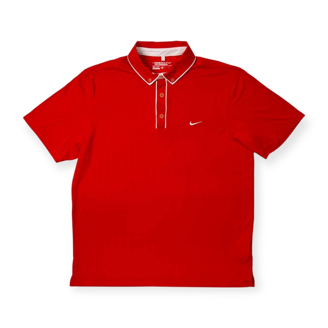 NIKE GOLF ナイキ ゴルフ BD 半袖 ドライ ポロシャツ サイズ XL /メンズ/スポーツ/オレンジレッド系