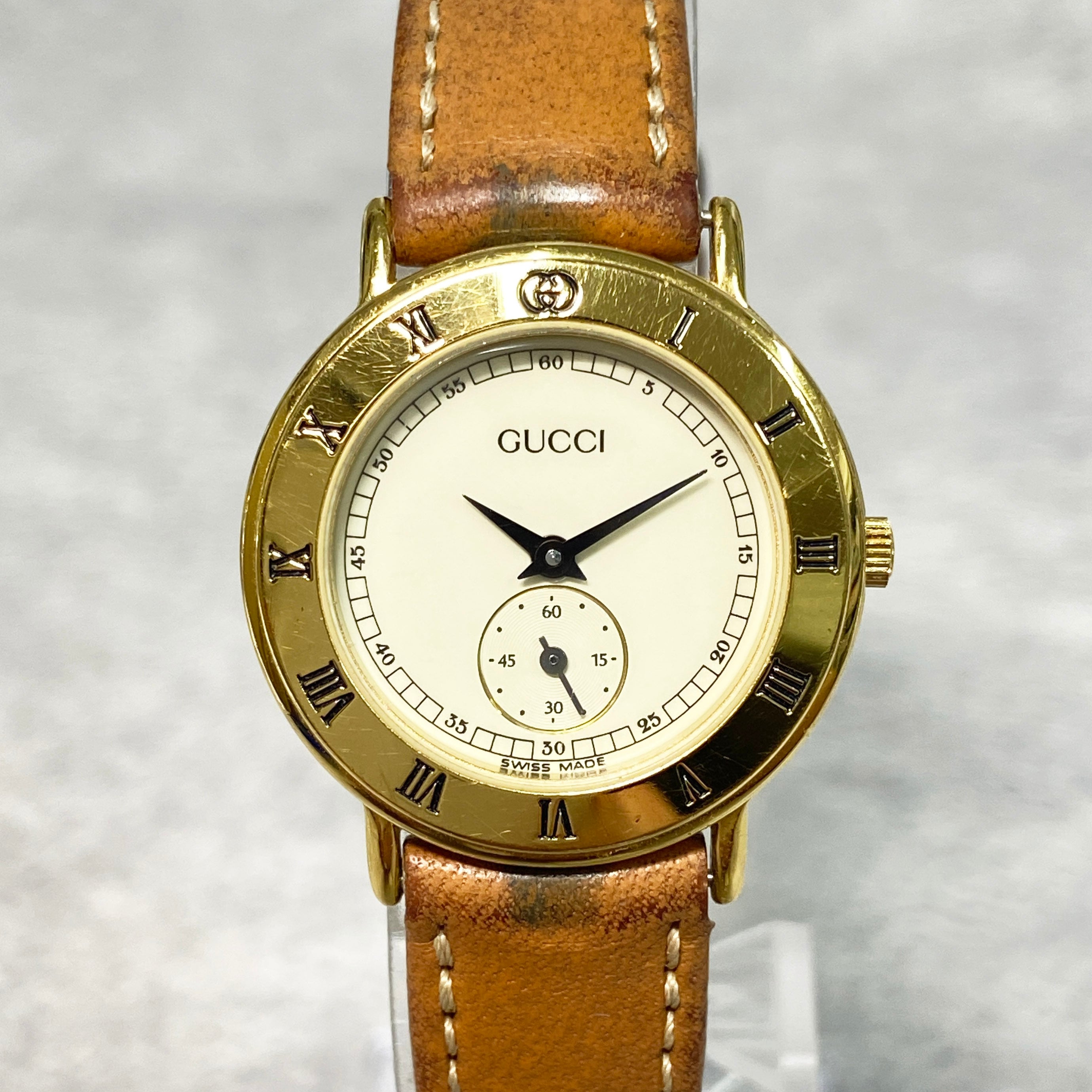 GUCCI 3000.2.L グッチレディース腕時計クォーツ-