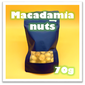 マカダミアナッツ（オーストラリア産）【70g・素焼き】