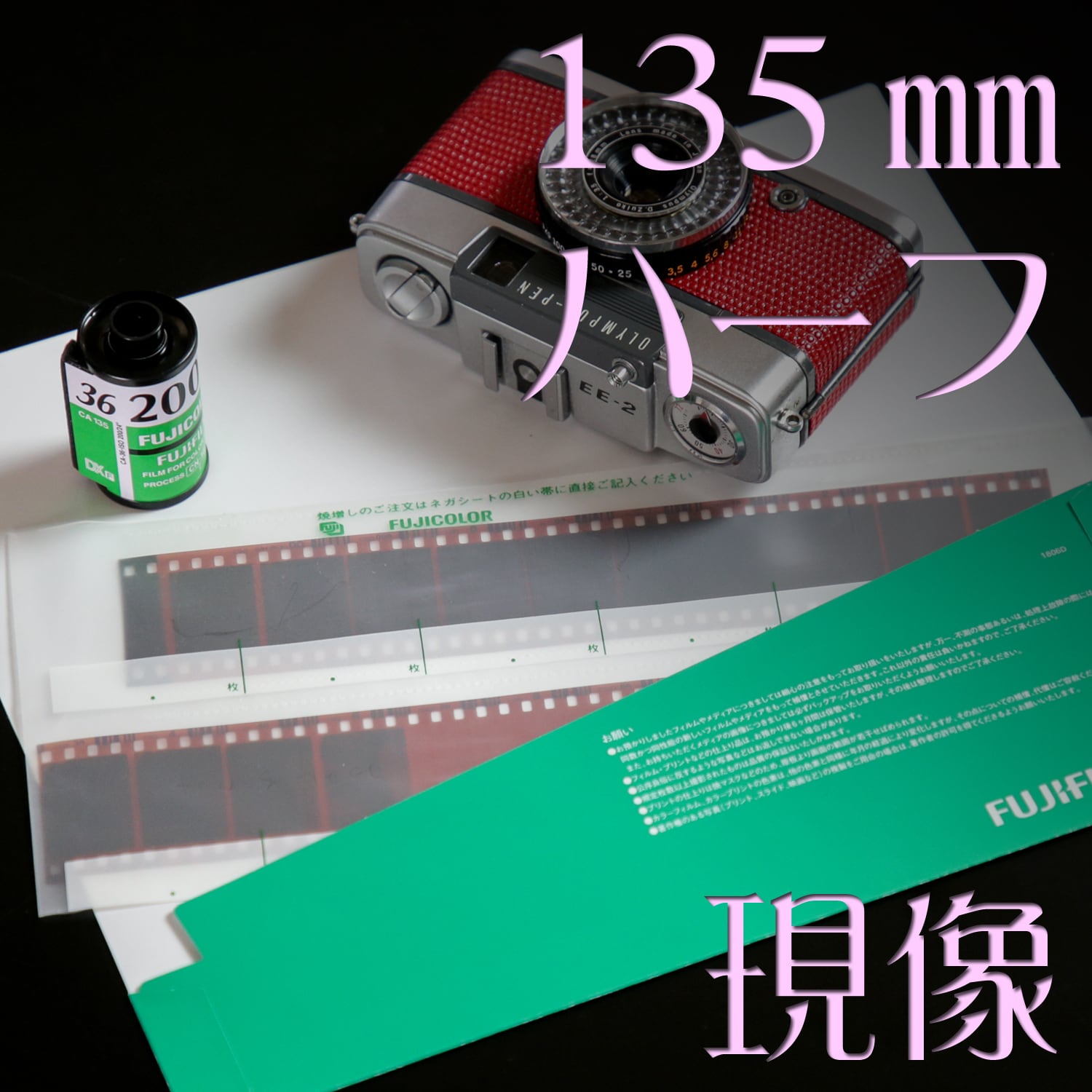 LAB-BOX本体+135フィルム用+120フィルム用Module