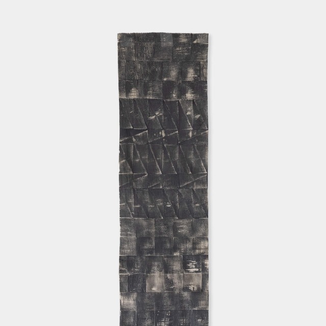 Shiori Mukai Textile 022 向井詩織 ブロックプリント 約36×190cm