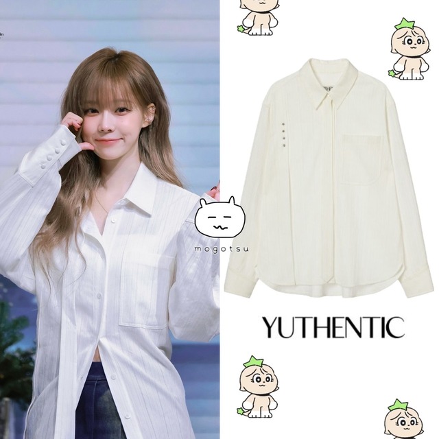 ★aepsa ウィンター 着用！！【YUTHENTIC】クラシック タイ シャツ