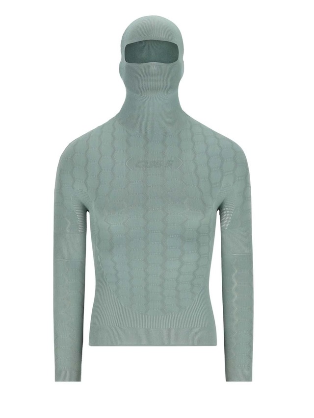 Q36.5 Base Layer 5 Plus Long Sleeve Hoodie Olive Green