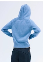 NORYBRAND Wool Hoodie Zip Sweater