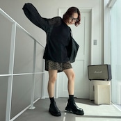 モヘアタッチローゲージPO/ブラック