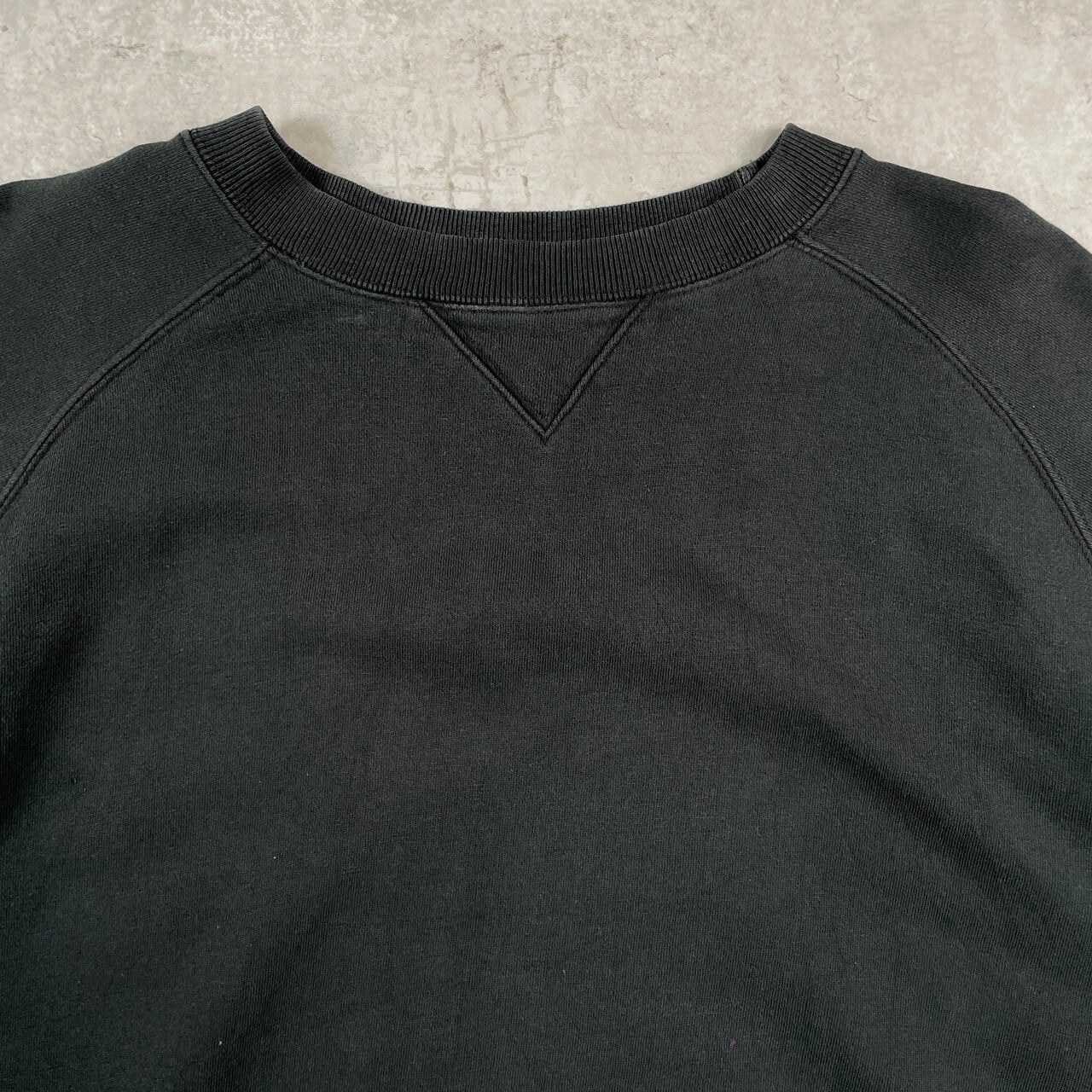 00年代 GAP オールドギャップ ラグラン ブランクスウェットシャツ 無地