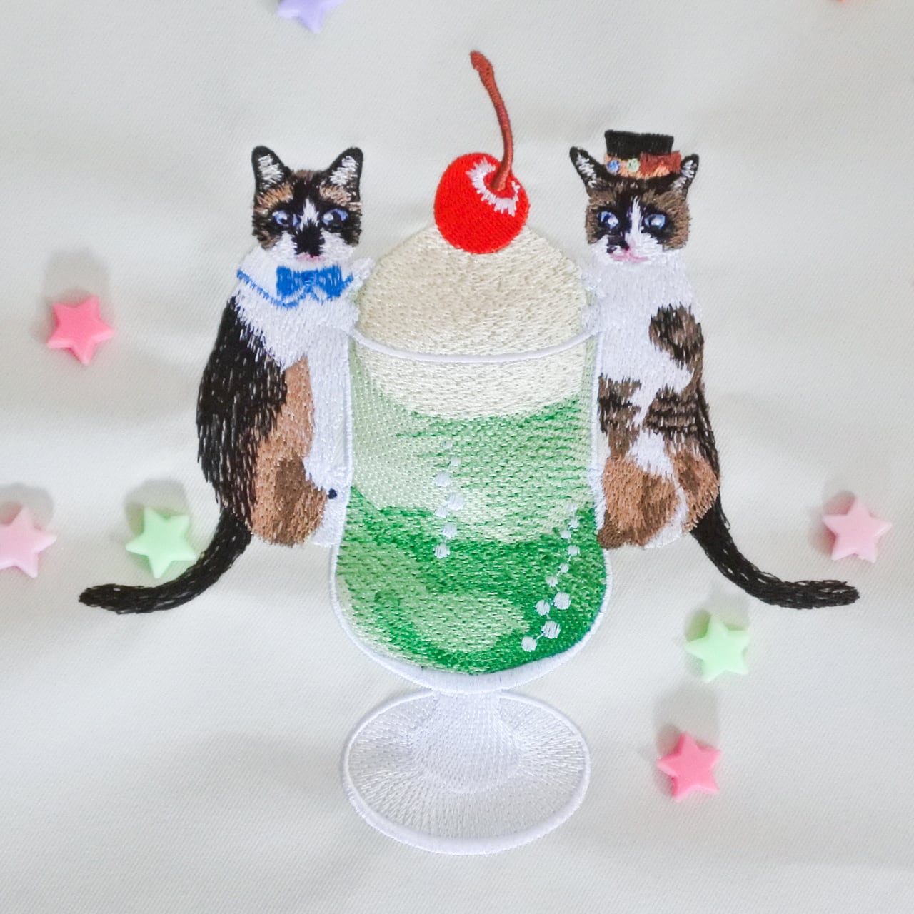 喫茶コイトネコ｜うちの子刺繍トートバッグ | コイトネコ