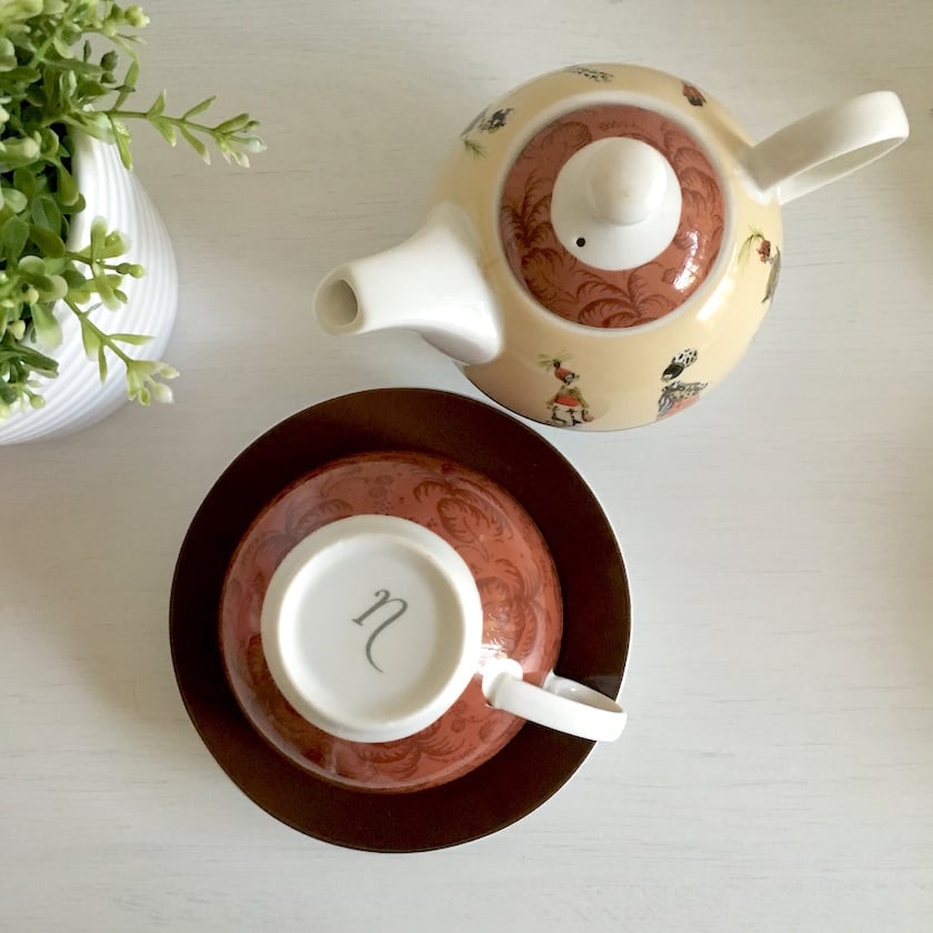 ティーポット＆カップセット | グラム クリップ Glam Clip