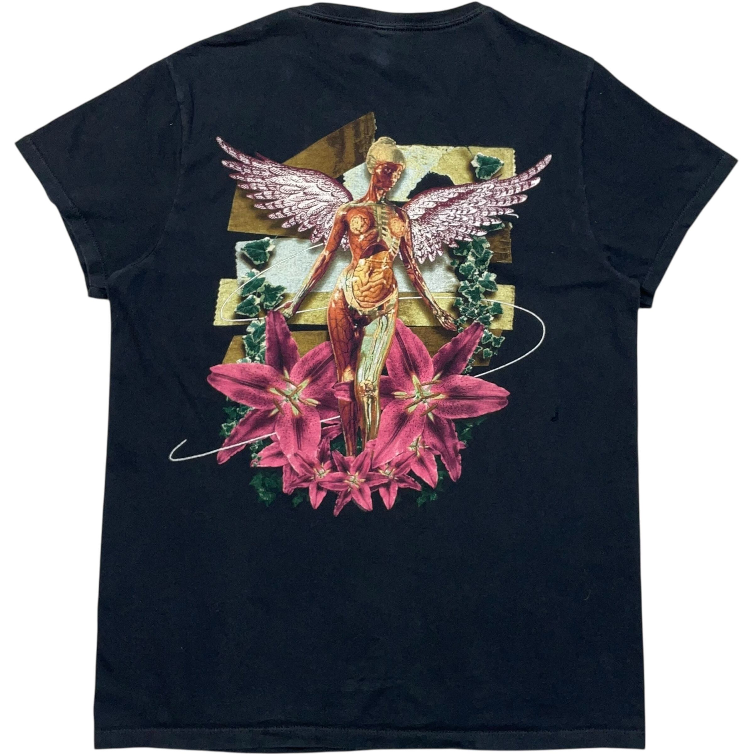 《M》BayIsland バンドTシャツ NIRVANA 両面プリント ブラック no.8491