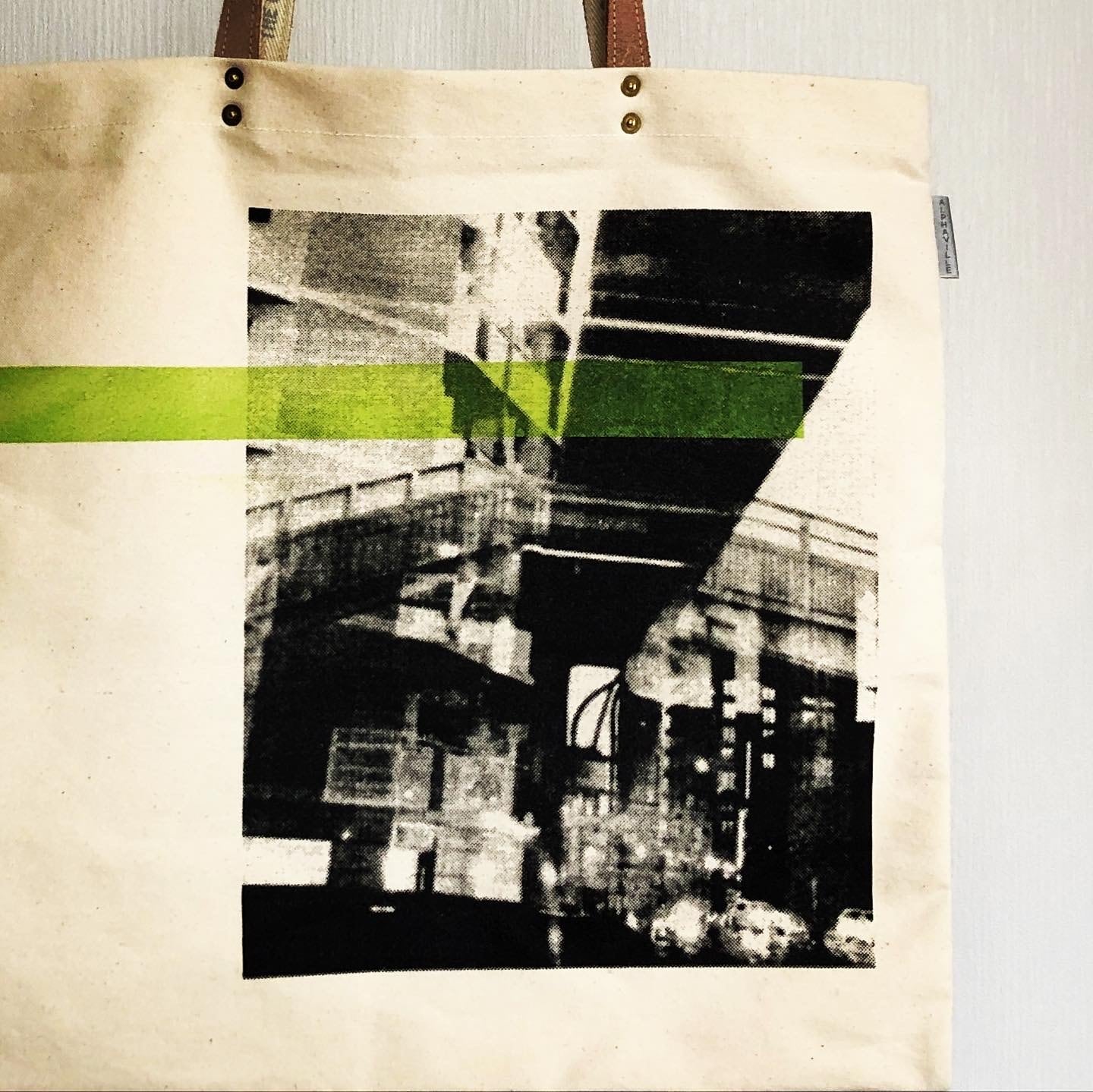 キャンバストートバッグ プリント＋ペイント | ALPHAVILLE WEB SHOP in