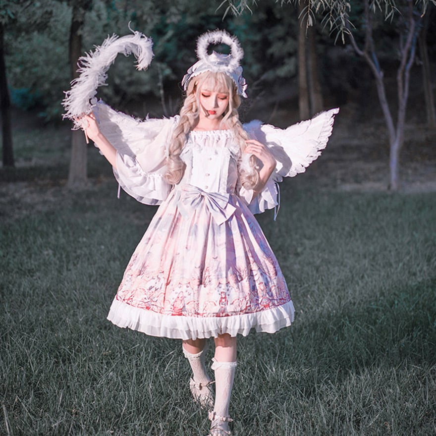 ゴスロリ通販 With U ファッション エンジェル カチューシャ ステッキ