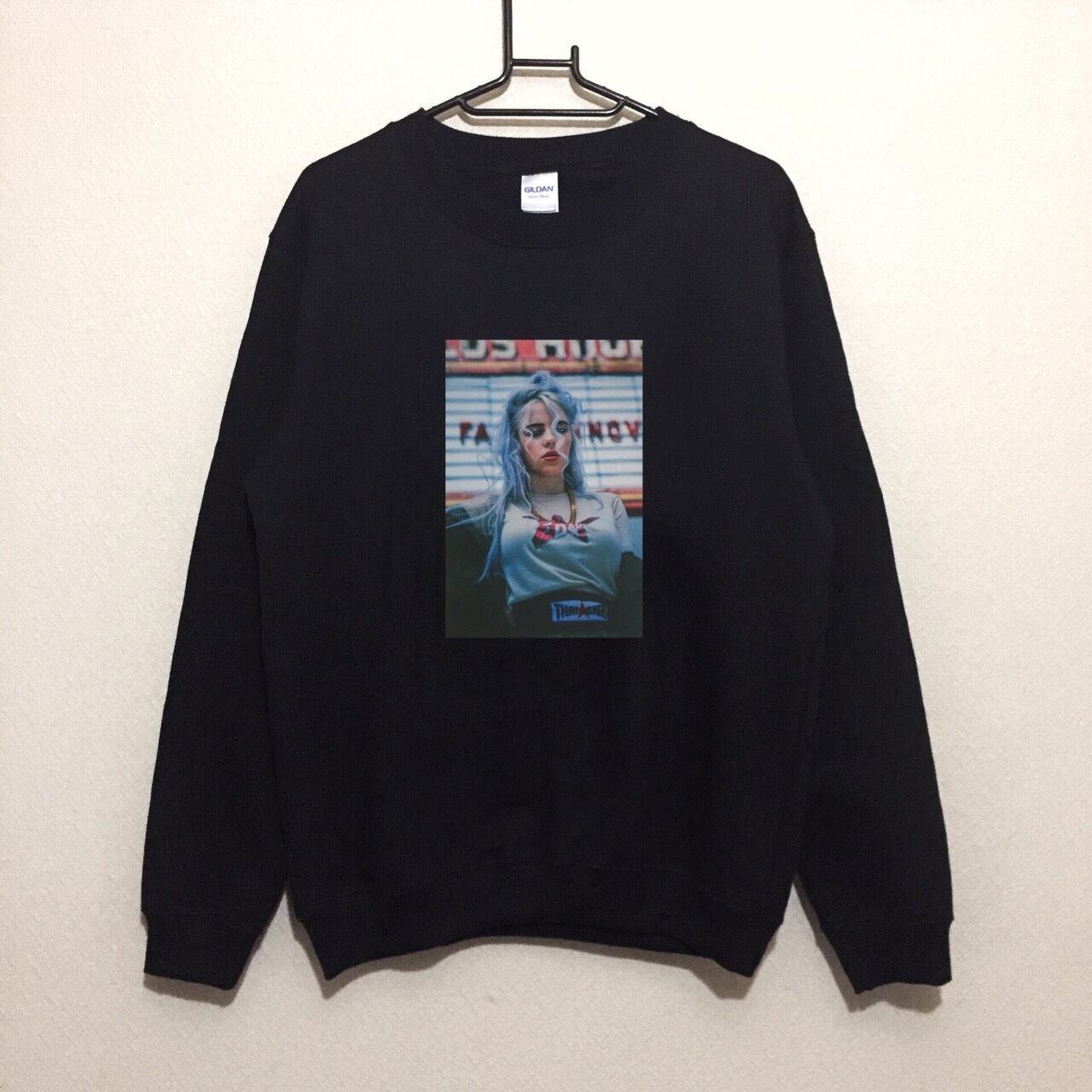 トレーナースウェット Eilish logo ビリーアイリッシュ ロゴ タレント